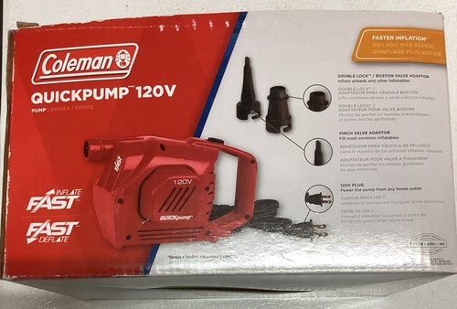 Coleman quickpump 120v - coleman,